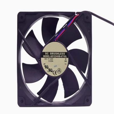 AD1224UB-A71GL DC 24V 0.25A 6W 120x120x25mm 3-Wire Inverter Cooling Fan