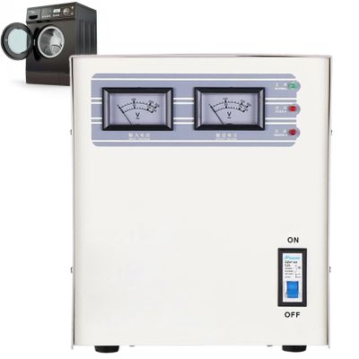 Single-Phase Voltage Regulator, Automatic Voltage stabilizer with overvoltage Protection, stabilizer Ultra-Low Voltage Home use(5KVA)