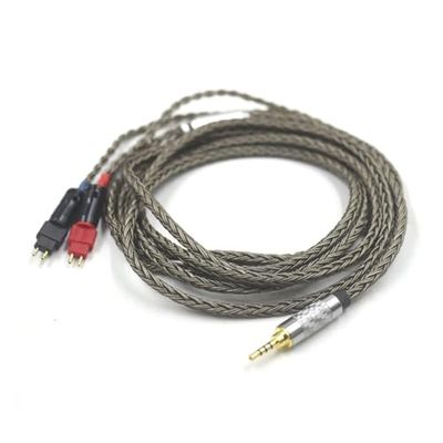 16-core 7N OCC Upgraded 4.4mm 6.5 XLR 3.5 Stereo Headphone Cable Compatible with The HD580 HD600 HD650 HD25 HD660S Hd565 HD545 Headphones(3.5mm 3 Pole,5m)