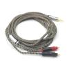 16-core 7N OCC Upgraded 4.4mm 6.5 XLR 3.5 Stereo Headphone Cable Compatible with The HD580 HD600 HD650 HD25 HD660S Hd565 HD545 Headphones(3.5mm 3 Pole,5m) view 3