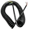 ACEFCXAUSVC Telescopic Spiral Cable 5 Core 24AWG 20AWG 17AWG Spiral Cable High Elastic Tensile Cold Spring Connecting Trailer Wire Retractable Coil(Stretch 1.25 Meter 1.0mm Square) view 3