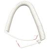 ACEFCXAUSVC Telescopic Spiral Cable Crane Machine Paw Spring Coil Game Machine Large Medium and Small Claw Wire Black Retractable Wire Retractable Coil view 1