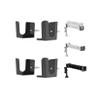 NOTMBESTM Power Strip Holder, 2 Set Power Strip Wall Mount, (Black) view 1