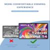 [2 Pack] Screen Protector for SUAAT S3 10.1 inch Tablet Android 14 Tablet Tempered Glass Film,BOVUGAC Screen Protector for SUAAT S3 Tablet 10.1 inch 2024 Anti-Scratch & Sensitive & 9H Hardness view 2