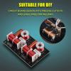 2Pcs Frequency Divider,2 Way 2 Unit Hi Fi Audio Crossover Filter Speaker Frequency Distributor DIY Module, view 4