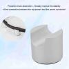 4Pcs Power Speaker Cable Riser, HiFi Cable Tray Stand Spike, Multifunctional Aluminium Alloy HiFi Cable Clamp Wire Bracket, Pratical Power Speaker Cable Riser Clip (Silver) view 3