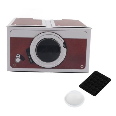 GOTOTOP Mini Projector for Second generation Mini DIY Home Portable Smart Phone Projector Home Cinema with 8x Magnification, Installation Kit