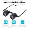 10X Zoom Handsfree Binocular Glasses for Fishing, Glasses Binoculars for Adults, Manual Focus Telescope Glasses for Sports Concerts Theater Opera TV Sight Seeing view 2