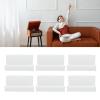 6 Piece Wall Mounted Record Rack, Transparent Acrylic Record CD Storage Rack, Floating Wall Shelves for Bathroom, Bedroom, Living Room, view 2