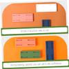 8pcs Wall Hanging Power Strip Rack with Adhesive for Tables Mirrors view 2