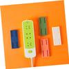 8pcs Wall Hanging Power Strip Rack with Adhesive for Tables Mirrors view 3