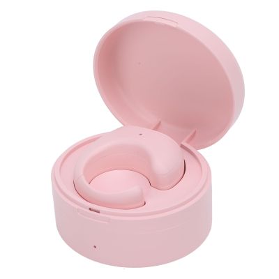 Remote Control Scrolling Ring, Camera Shutter for Android Phones Tablets with Charging Case, Liberate Your Hands, Compatible with Video/Reading App (Roseate)