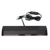 ANGGREK Surround Sound Quality, 2 Speakers and 2 Sound Guide Holes, Long Speaker for TV Computer, Portable Wired Desktop Speaker with Exquisite Appearance, Golden Diaphragm, Stand up view 4