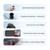 Remote Control Scrolling Ring, Camera Shutter for Android Phones Tablets with Charging Case, Liberate Your Hands, Compatible with Video/Reading App (Black) view 3