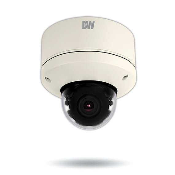 Digital Watchdog DWC-MV44WAB MEGApix 4MP Vandal Dome Snapit Camera with Motorized Zoom and P-Iris Lens