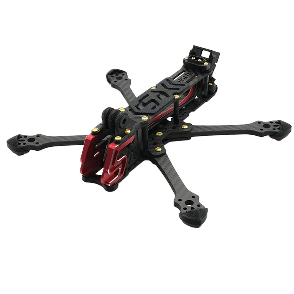 Carbon Fiber 5mm Arm Compatible With 5inch Analog And Digital Drones Compatible With HGLRC Sector X5 210mm And Sector D5 225mm FPV Freestyle(Sector X5 Frame)