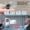 Bluetooth Remote Control Scrolling Ring for TikTok, Camera, Page Turner Remote - for iPhone, iPad, Tablet, iOS and Android - Gray view 4