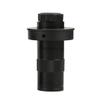 Lab Microscope Accessories 100X 130X 180X 200X 300X 500X Adjustable Continuous Zoom C Mount Optical Lens for Industry Video Microscope Camera(10-130X) view 1