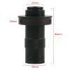 Lab Microscope Accessories 100X 130X 180X 200X 300X 500X Adjustable Continuous Zoom C Mount Optical Lens for Industry Video Microscope Camera(10-130X) view 4