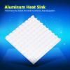 10Pcs P48x5x48 Aluminum Heat Sink, Heatsink Sink Cooler Heatsink Module Cooling Fin for Circuit Board Chip view 3