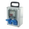Boartechs Home Wall Mounted Multi-Function Outdoor Socket Secure Construction Power Distributor Wall Power Distributor with Switch 10A 250V 2P for Reliable Circuit Control(A1) view 1