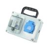 Boartechs Home Wall Mounted Multi-Function Outdoor Socket Secure Construction Power Distributor Wall Power Distributor with Switch 10A 250V 2P for Reliable Circuit Control(A1) view 3