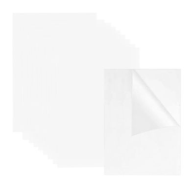 10Pcs Clear Gel Light Filter Plastic Sheet, 11.7 by 8.3 Inches Transparent Gel Light Filter Color Correction, Lighting Gel Filters for Film Video Photo Stage