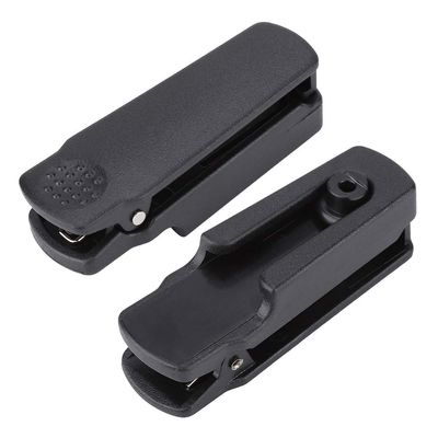 10PCS Back Clip, Belt Clip Black Walkie Talkie Belt Clip Accessory For UV-9R Plus XR A-58 UV-9R Plus GT-3WP UV-5S BF-9700 Series, Belt Clip Accessory
