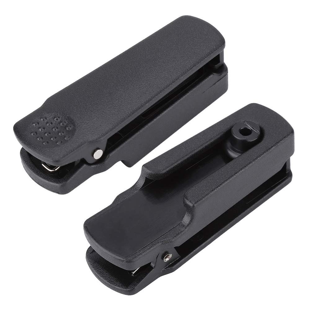 10PCS Back Clip, Belt Clip Black Walkie Talkie Belt Clip Accessory For UV-9R Plus XR A-58 UV-9R Plus GT-3WP UV-5S BF-9700 Series, Belt Clip Accessory