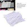 ANKROYU 100PCS Spiral Binding Coils, Binding Spirals, Coil Binding Machine, Spiral Binding Coil Rings, Office Document Binding Coils for Office Documents (White) view 3