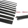 1mm-100mm black expandable braided nylon mesh PET sleeve cable sleeve/sheath/automatic wiring harness instrument - (Color: Black, Inside Diameter: 60mm 1Meter) view 4