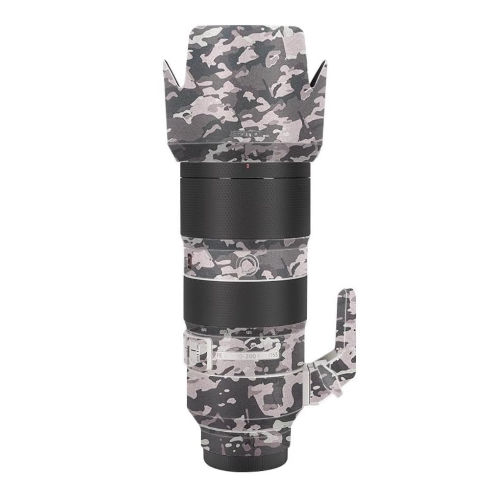 Skin Lens Camera Accessories Vinyl Wrap Body Protective Film for Sony FE 70-200mm F2.8 GM OSS Sticker Protector Decals FE 2.8/70-200 GM OSS 2.8 (Field Camouflage)