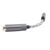Bewinner Type C to 4.4mm Headphone Adapter - CX31993 Chip, Cooperized Silver 384KHz/32bit Type C to 4.4mm Sound Adapter Cable,120mm view 1