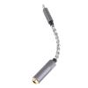 Bewinner Type C to 4.4mm Headphone Adapter - CX31993 Chip, Cooperized Silver 384KHz/32bit Type C to 4.4mm Sound Adapter Cable,120mm view 4