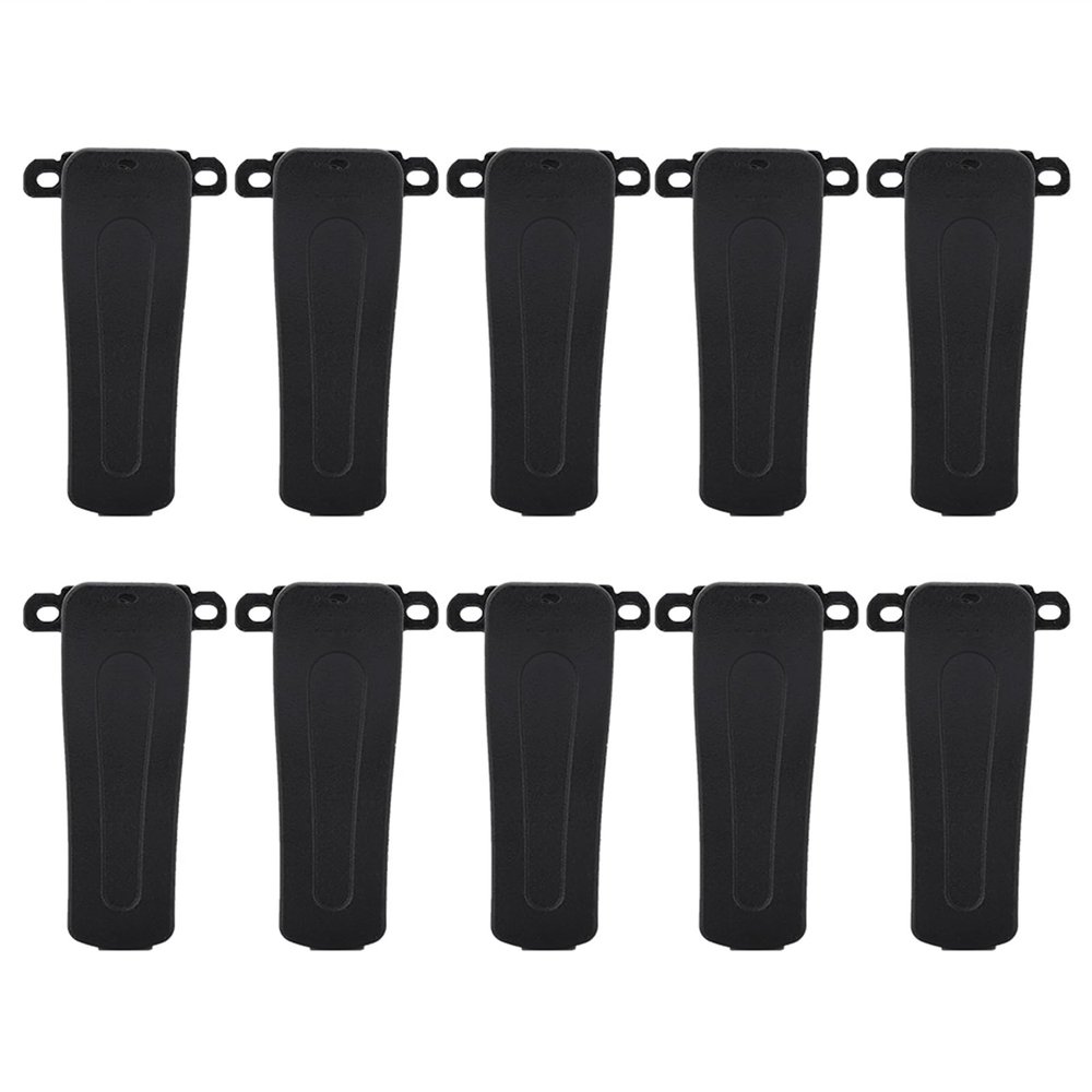 10pcs Original H777 Belt Clip for BF-888S, Sturdy Belt Attachment, Excellent Quality, for Walkie Talkie Lovers