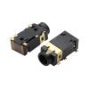 BHUPWZE 10PCS 3.5 MM Headphone Socket Audio Socket PJ-342 Surface Mounted 6 Feet/Track Gold Plated PJ342 view 1