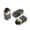 BHUPWZE 10PCS 3.5 MM Headphone Socket Audio Socket PJ-342 Surface Mounted 6 Feet/Track Gold Plated PJ342 view 3