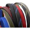 1/3/5M Nylon Cable Sleeve Inner Diameter 25mm 30mm PET Braided Expandable Wire Wrap Insulated Tight Sheath Protector Harness - (Color: Red, Inside Diameter: 25mmX1Meter) view 1