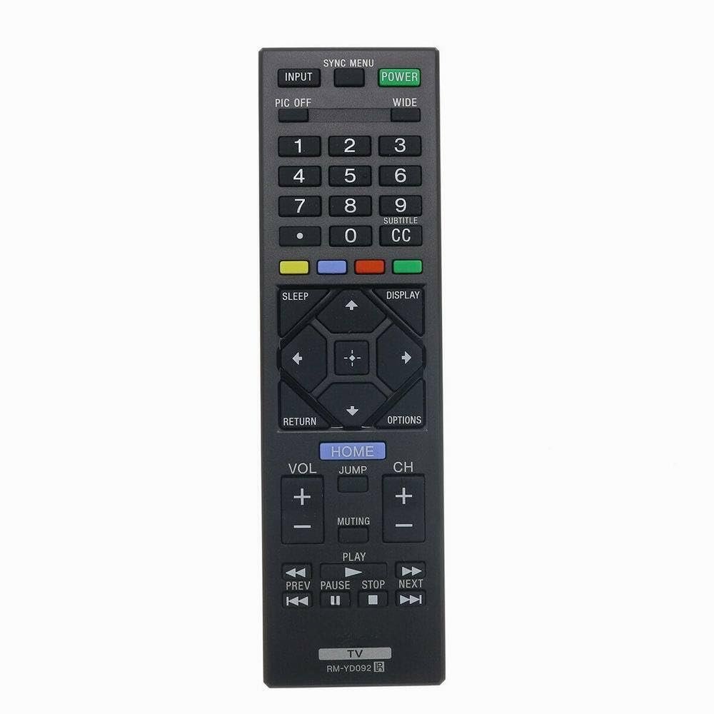 XINFUTE New RM-YD092 fit for Sony Smart TV Remote Control KDL-32R400A KDL-40R450A 46R453A