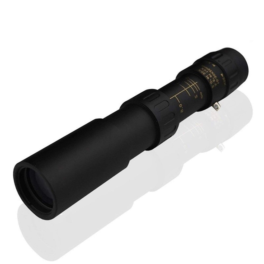 Portable Monocular 10-300X High Power Monocular Telescope 5000M Binoculars Low Light Eyepiece Monocular, 10 30x No Phone Clip (10 30x with Clip)