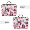 Paris Eiffel Tower France print Durable Travel Laptop Bag HandBag Shockproof Carrying Bag Briefcase for 14inch Laptop Notebook view 3