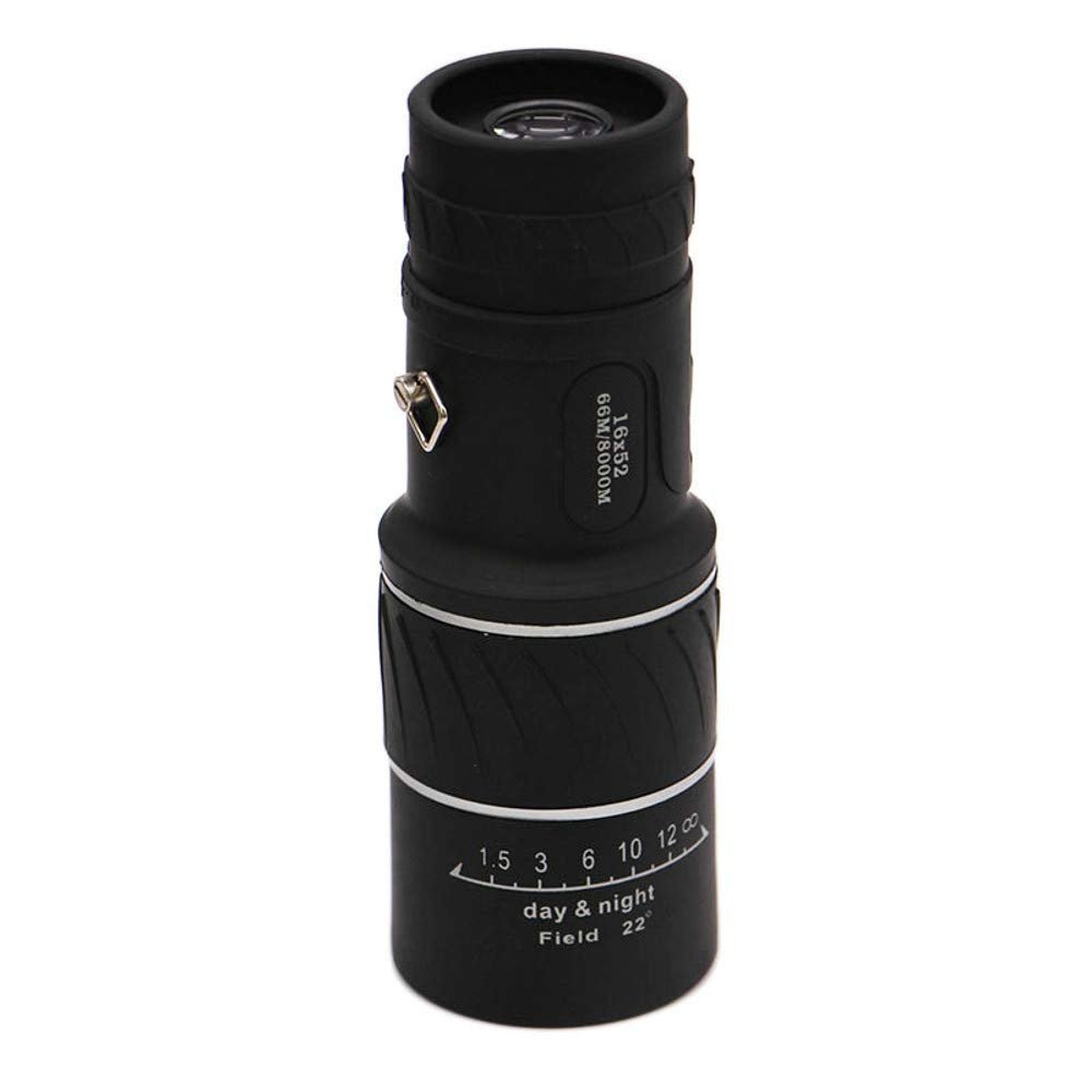 Monoculars Telescope High Power 16x52 Dual Focus Zoom Optical Night and Day Vision Monocular Single Telescope for Children, Family, Men- Sightseeing Stargazing Camping Concert Binoculars