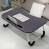 5JJJLOOOPP Laptop Table Dormitory Desk Folding Work Table Gaming Desk PC Portable Study Workstation Bedside Tray Bed Sofa Floor Q 60x40x28cm(24x16x11inch) view 1