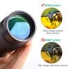 Portable Monocular 4K 10-300X40mm Super Telephoto Zoom Portable Outdoor High Power Lightweight Telescope with Tripod and Clip, Great for Bird Watching Adult view 4
