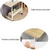 5JJJLOOOPP Laptop Table Over Bed Sofa Couch Rolling Wheel End Table Coffee Table Height Adjustable Overbed Laptop Cart Mobile Computer Desk Hospital Food Tray Desk W (Color C Size 80x40cm) B 60x40cm view 2