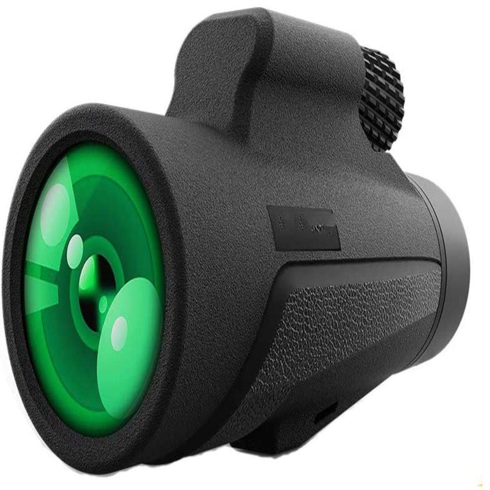 Portable Binoculars High Power 10x42 Monocular Telescope, Monocular Telescope with BAK4 Prism Lens Monoculars with Smartphone Adapter and Tripod for Adults Bird Watching Travel