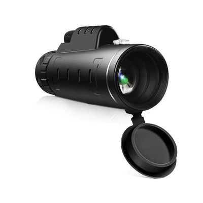 Portable Binoculars High Power Monocular Telescope 40X60 High Power High Definition Zoom Monoculars Compact Waterproof Monocular for Adults Bird Watching Traveling Wildlife