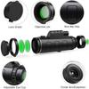 Portable Binoculars High Power Monocular Telescope 40X60 High Power High Definition Zoom Monoculars Compact Waterproof Monocular for Adults Bird Watching Traveling Wildlife view 2