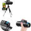 Portable Binoculars High Power Monocular Telescope 40X60 High Power High Definition Zoom Monoculars Compact Waterproof Monocular for Adults Bird Watching Traveling Wildlife view 3