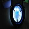 JOEBO Microscope Kit Microscope Illuminators 56 LED Microscope Blue White Ring Light Illuminator Lamp, Brightness Adjustable Microscope Lens Adapters(White Shell) view 3